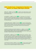 Septic Installer Exam Comprehensive Questions and Answers &vert; A&plus; Graded &vert; With Expert Solutions