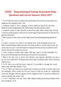 Package deal for Cvent Exam Review Study Guide Questions and Answers &ndash; Latest 2026&sol;2027 Complete Resource