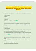SFDC ADMIN 201 Exam Comprehensive Questions and Answers &vert; A&plus; Graded &vert; With Expert Solutions