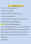 RVT Cerebrovascular Study Guide 2025&sol;2026 &vert; Carotid & Vertebral Artery Ultrasound &plus; Verified Q&A &vert; Vascular Technology Exam Prep
