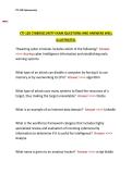 CTI-120 Cybersecurity Exam &ndash; Well Illustrated Questions and Answers &ndash; Complete Study & Revision Guide