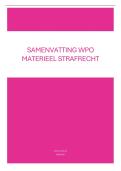 2026&colon; Alles omvattende samenvatting werkcolleges materieel strafrecht