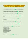 SGRHO Exam &vert; Comprehensive Questions and Answers &vert; &plus; Graded &vert; With Expert Solutions