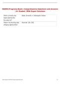 SGRHO Exam &vert; Comprehensive Questions and Answers &vert; &plus; Graded &vert; With Expert Solutions