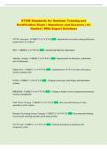 STCW   Exam &vert; Comprehensive Questions and Answers &vert; A&plus; Graded &vert; With Expert Solutions