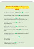 STCW   Exam &vert; Comprehensive Questions and Answers &vert; A&plus; Graded &vert; With Expert Solutions
