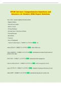 STCW   Exam &vert; Comprehensive Questions and Answers &vert; A&plus; Graded &vert; With Expert Solutions