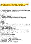 CMA &lpar;AAMA&rpar; Exam Prep Mastery Practice Test 1- Clinical Foundations&comma; Pharmacology&comma; & Medical Law &lpar;2026&rpar;&period;pdf