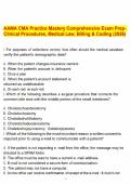 AAMA CMA Exam Prep Bundle &ndash; Verified Practice Tests & Mastery Guides &lpar;2026  Clinical Procedures&comma; Medical Law&comma; Billing & Coding&rpar;