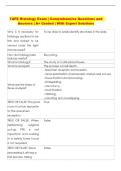 TAFE Exam Questions and Answers &vert; Comprehensive A&plus; Graded Expert Solutions