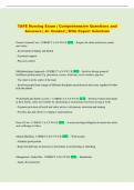 TAFE Exam Questions and Answers &vert; Comprehensive A&plus; Graded Expert Solutions