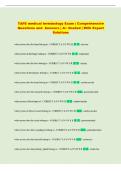 TAFE Exam Questions and Answers &vert; Comprehensive A&plus; Graded Expert Solutions