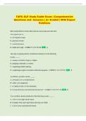 TAFE Exam Questions and Answers &vert; Comprehensive A&plus; Graded Expert Solutions