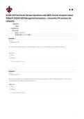 ECON 528 Midterm&sol;Final Exam Latest Package Deal 2026&sol;27 &lpar;ECON 528 Managerial Economics&rpar; &ndash; University Of Louisiana At Lafayette