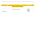 TAFE Exam Questions and Answers &vert; Comprehensive A&plus; Graded Expert Solutions