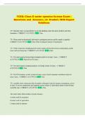 TCEQ OSSF Exam Questions and Answers &vert; Comprehensive A&plus; Graded &vert; With Expert Solutions