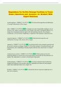 TCEQ OSSF Exam Questions and Answers &vert; Comprehensive A&plus; Graded &vert; With Expert Solutions