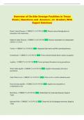 TCEQ OSSF Exam Questions and Answers &vert; Comprehensive A&plus; Graded &vert; With Expert Solutions