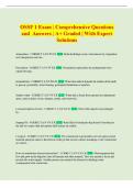 TCEQ OSSF Exam Questions and Answers &vert; Comprehensive A&plus; Graded &vert; With Expert Solutions