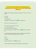 TEXAS FOOD SAFETY MANAGERS Exam &vert; Comprehensive Questions and Answers &vert; A&plus; Graded &vert; With Expert Solutions