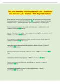 TEXAS FOOD SAFETY MANAGERS Exam &vert; Comprehensive Questions and Answers &vert; A&plus; Graded &vert; With Expert Solutions