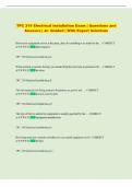 TPC  Exam &vert; Comprehensive Questions and Answers &vert; &Acy;&plus; Graded &vert; With Expert Solutions