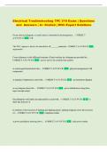 TPC  Exam &vert; Comprehensive Questions and Answers &vert; &Acy;&plus; Graded &vert; With Expert Solutions
