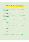 TPC  Exam &vert; Comprehensive Questions and Answers &vert; &Acy;&plus; Graded &vert; With Expert Solutions