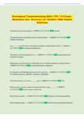 TPC  Exam &vert; Comprehensive Questions and Answers &vert; &Acy;&plus; Graded &vert; With Expert Solutions
