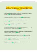 TPC  Exam &vert; Comprehensive Questions and Answers &vert; &Acy;&plus; Graded &vert; With Expert Solutions