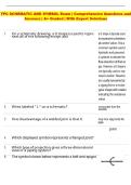 TPC  Exam &vert; Comprehensive Questions and Answers &vert; &Acy;&plus; Graded &vert; With Expert Solutions