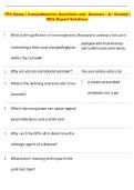 TPC  Exam &vert; Comprehensive Questions and Answers &vert; &Acy;&plus; Graded &vert; With Expert Solutions