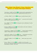 Trade Terms Exam &vert; Comprehensive Questions and Answers &vert; &Acy;&plus; Graded &vert; With Expert Solutions