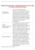 UAMS Exam &vert; Comprehensive Questions and Answers &vert; &Acy;&plus; Graded &vert; With Expert Solutions