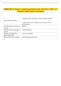 UAMS Exam &vert; Comprehensive Questions and Answers &vert; &Acy;&plus; Graded &vert; With Expert Solutions