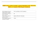 UAMS Exam &vert; Comprehensive Questions and Answers &vert; &Acy;&plus; Graded &vert; With Expert Solutions