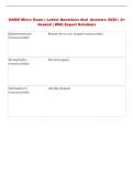 UAMS Exam &vert; Comprehensive Questions and Answers &vert; &Acy;&plus; Graded &vert; With Expert Solutions