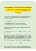 UDAP Exam &vert; Comprehensive Questions and Answers &vert; &Acy;&plus; Graded &vert; With Expert Solutions