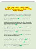 UDAP Exam &vert; Comprehensive Questions and Answers &vert; &Acy;&plus; Graded &vert; With Expert Solutions