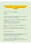 UDAP Exam &vert; Comprehensive Questions and Answers &vert; &Acy;&plus; Graded &vert; With Expert Solutions