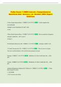 UNMC Exam &vert; Comprehensive Questions and Answers &vert; &Acy;&plus; Graded &vert; With Expert Solutions
