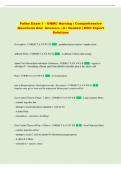 UNMC Exam &vert; Comprehensive Questions and Answers &vert; &Acy;&plus; Graded &vert; With Expert Solutions