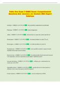 UNMC Exam &vert; Comprehensive Questions and Answers &vert; &Acy;&plus; Graded &vert; With Expert Solutions