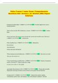 UNMC Exam &vert; Comprehensive Questions and Answers &vert; &Acy;&plus; Graded &vert; With Expert Solutions