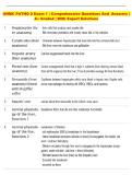 UNMC Exam &vert; Comprehensive Questions and Answers &vert; &Acy;&plus; Graded &vert; With Expert Solutions