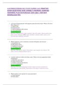 GASTROENTEROLOGY PAST PAPER &lpar;UoN&rpar; PRACTICE EXAM QUESTIONS AND CORRECT ANSWERS &lpar;VERIFIED ANSWERS&rpar; PLUS RATIONALES 2026 Q&A &vert; INSTANT DOWNLOAD PDF&period;