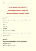 MN566 Midterm Exam 2026&sol;2027 &vert; Comprehensive Questions with Verified Questions and Answers and Detailed Rationales &vert; NP Board Licensure Prep &vert; Get HighScore &vert; Instant Download