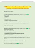 VSITE Exam &vert; Comprehensive Questions and Answers &vert; &Acy;&plus; Graded &vert; With Expert Solutions