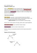 AP Biology Unit 1&period;1 Notes&colon; Water Properties&comma; Hydrogen Bonding &plus; Exam Tips & Practice Questions