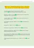 WGU C721  Exam &vert; Comprehensive Questions and Answers &vert; &Acy;&plus; Graded &vert; With Expert Solutions